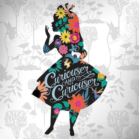 Disney Alice in Wonderland (animated) Silhouette Curiouser and Curiouser Surface Book 2 15in Skin